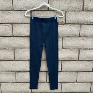 Stylish Dark Blue Sparkly Leggings